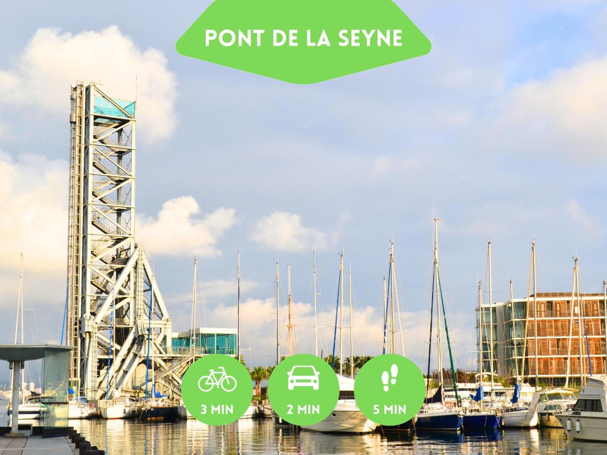 Bao Location - Ideal Pro & Couple - Animaux Acceptes - 5Min A Pied Centre Ville & Port - Commerces - Plages 1,9Km - Parking Gratuit - Wifi Hd La Seyne-sur-Mer Exterior photo