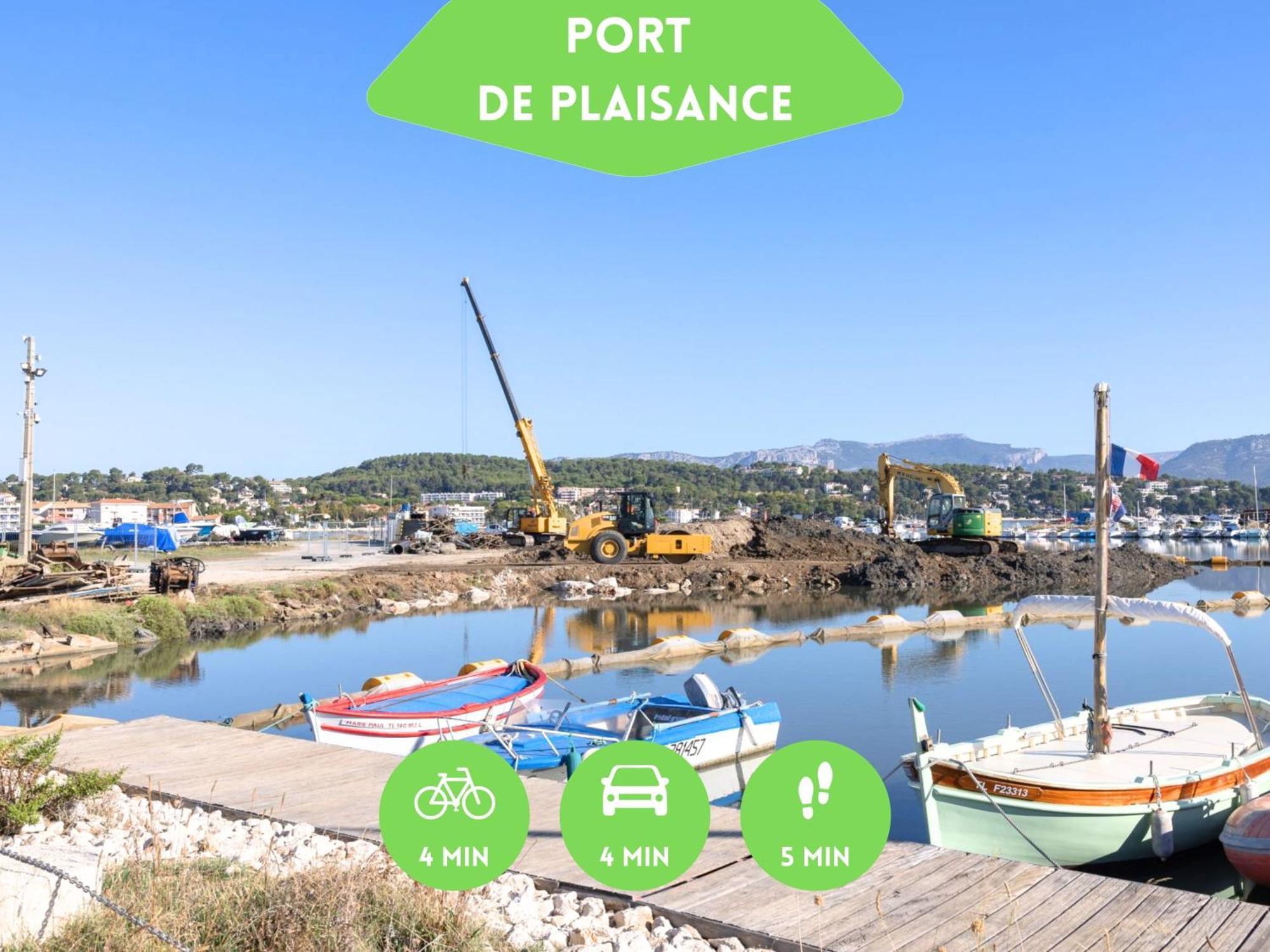 Bao Location - Ideal Pro & Couple - Animaux Acceptes - 5Min A Pied Centre Ville & Port - Commerces - Plages 1,9Km - Parking Gratuit - Wifi Hd La Seyne-sur-Mer Exterior photo